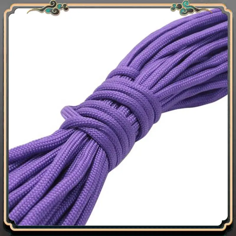 Survival Parachute Rope Polyester Parachute Rope Paracord 550 Falling Cord 7 Core For Groin Iwano Silk Purple 50 English Scale
Survival Parachute Rope Polyester Parachute Rope Paracord 550 Falling Cord 7 Core For Groin Iwano Silk Purple 50 English Scale
