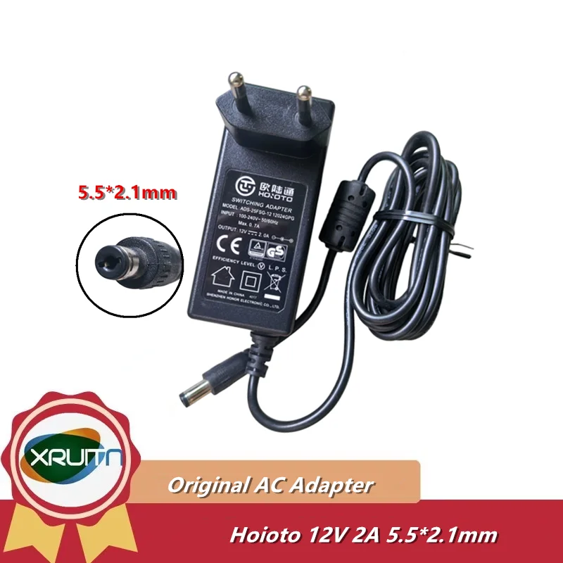 Genuine Holoto ADS-25FSG-12 12024GPG ADS-26FSG-12 12024EPG 12V 2A Switching Adapter Charger DVR Monitor Power Supply 5.5*2.1mm
Genuine Holoto ADS-25FSG-12 12024GPG ADS-26FSG-12 12024EPG 12V 2A Switching Adapter Charger DVR Monitor Power Supply 5.5*2.1mm