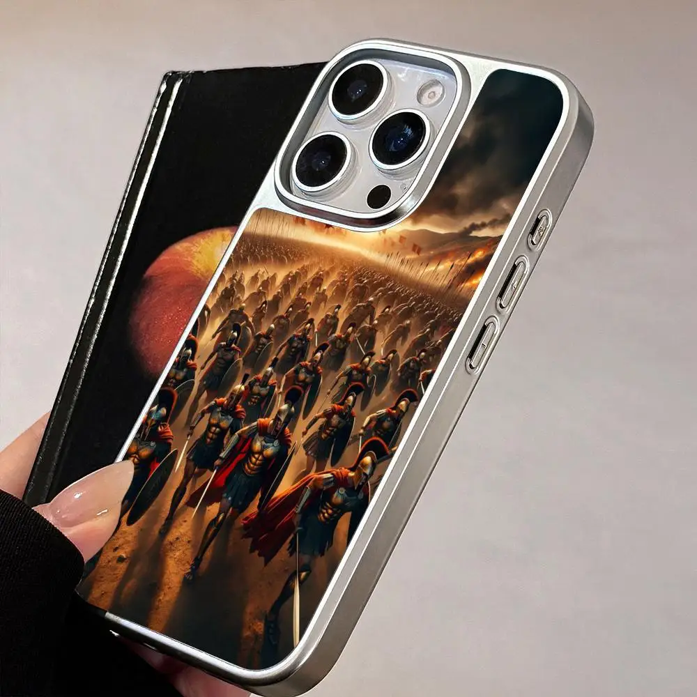 Чехол для мобильного телефона Spartan Warrior для iPhone 17, 16, 15, 14, 13, 12, 11 Air Pro Max Plus, серебряный цветной чехол, роскошный чехол
Чехол для мобильного телефона Spartan Warrior для iPhone 17, 16, 15, 14, 13, 12, 11 Air Pro Max Plus, серебряный цветной чехол, роскошный чехол