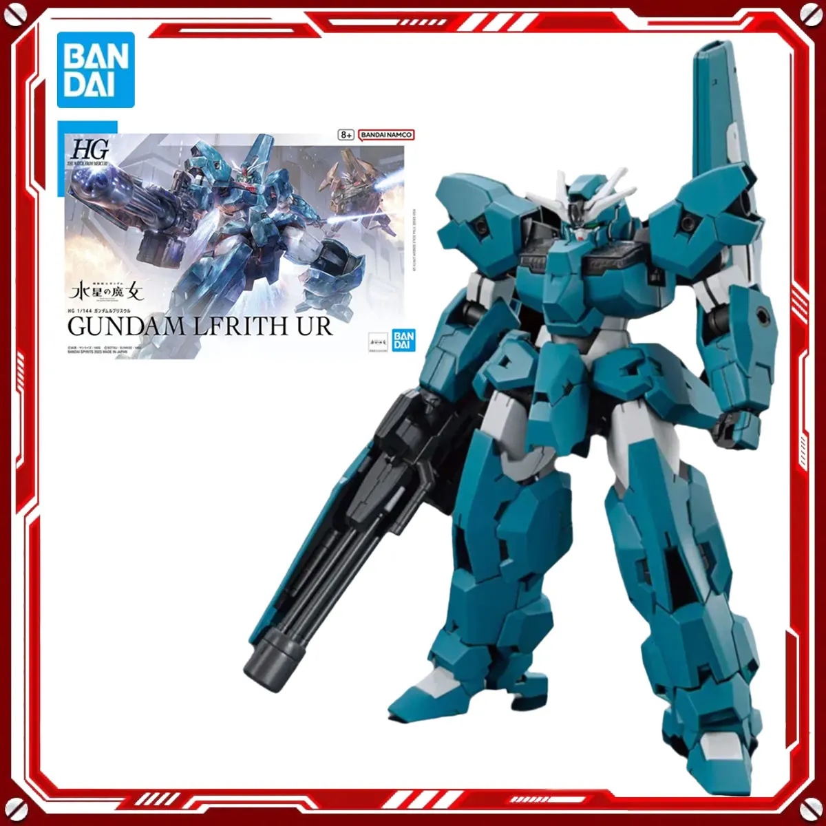 Bandai натуральная аниме-модель Gundam, наборы Gundam Lfrith Ur Toys HG TWFM 1/144, экшн-фигурка в сборе, модель, подарок для детей
Bandai натуральная аниме-модель Gundam, наборы Gundam Lfrith Ur Toys HG TWFM 1/144, экшн-фигурка в сборе, модель, подарок для детей