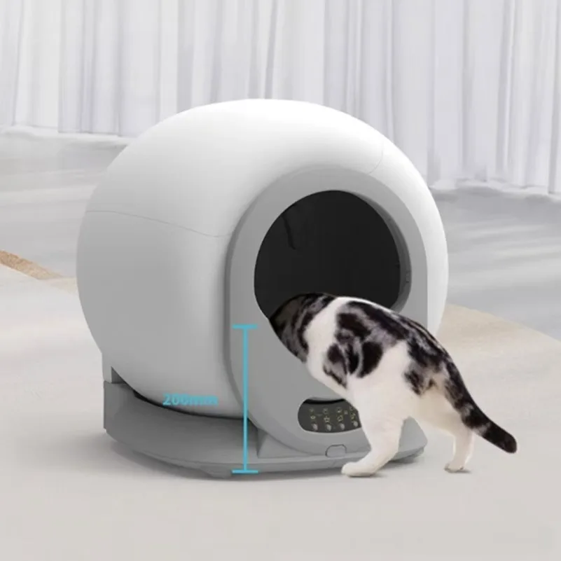 Smart Automatic Cat Litter Box, Oversized, Fully Enclosed Smart Cat Toilet
Smart Automatic Cat Litter Box, Oversized, Fully Enclosed Smart Cat Toilet