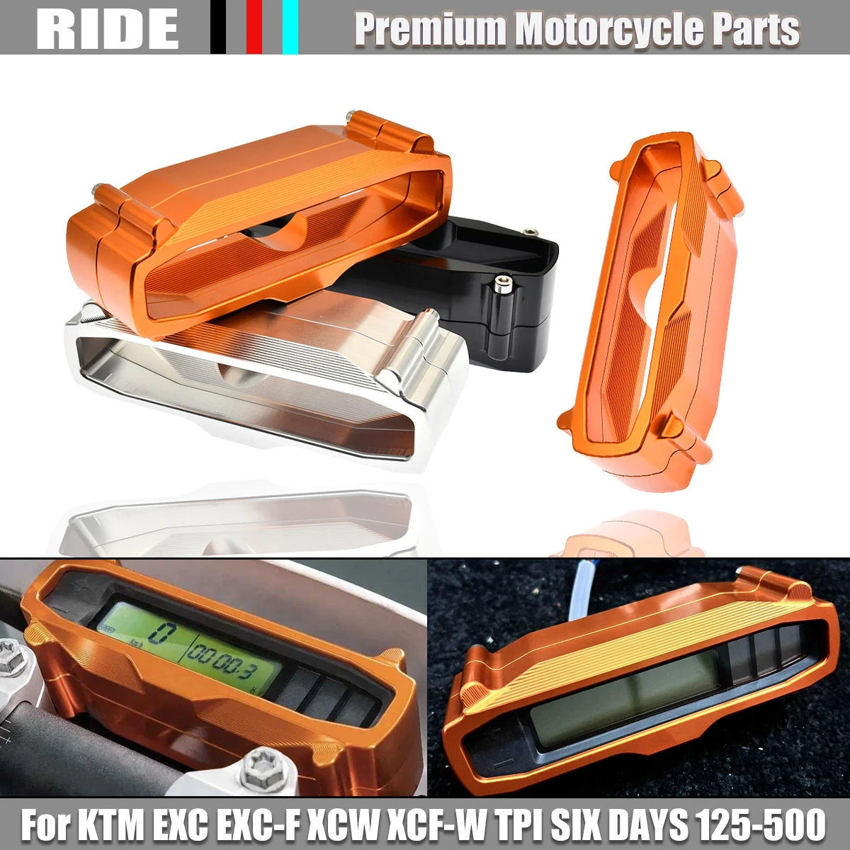 Motorcycle Speedo Odometer Protector Cover Guard For KTM 125 150 250 300 350 450 500 EXC300 EXC EXCF XCW TPI Six Days 2015-2022
Motorcycle Speedo Odometer Protector Cover Guard For KTM 125 150 250 300 350 450 500 EXC300 EXC EXCF XCW TPI Six Days 2015-2022
