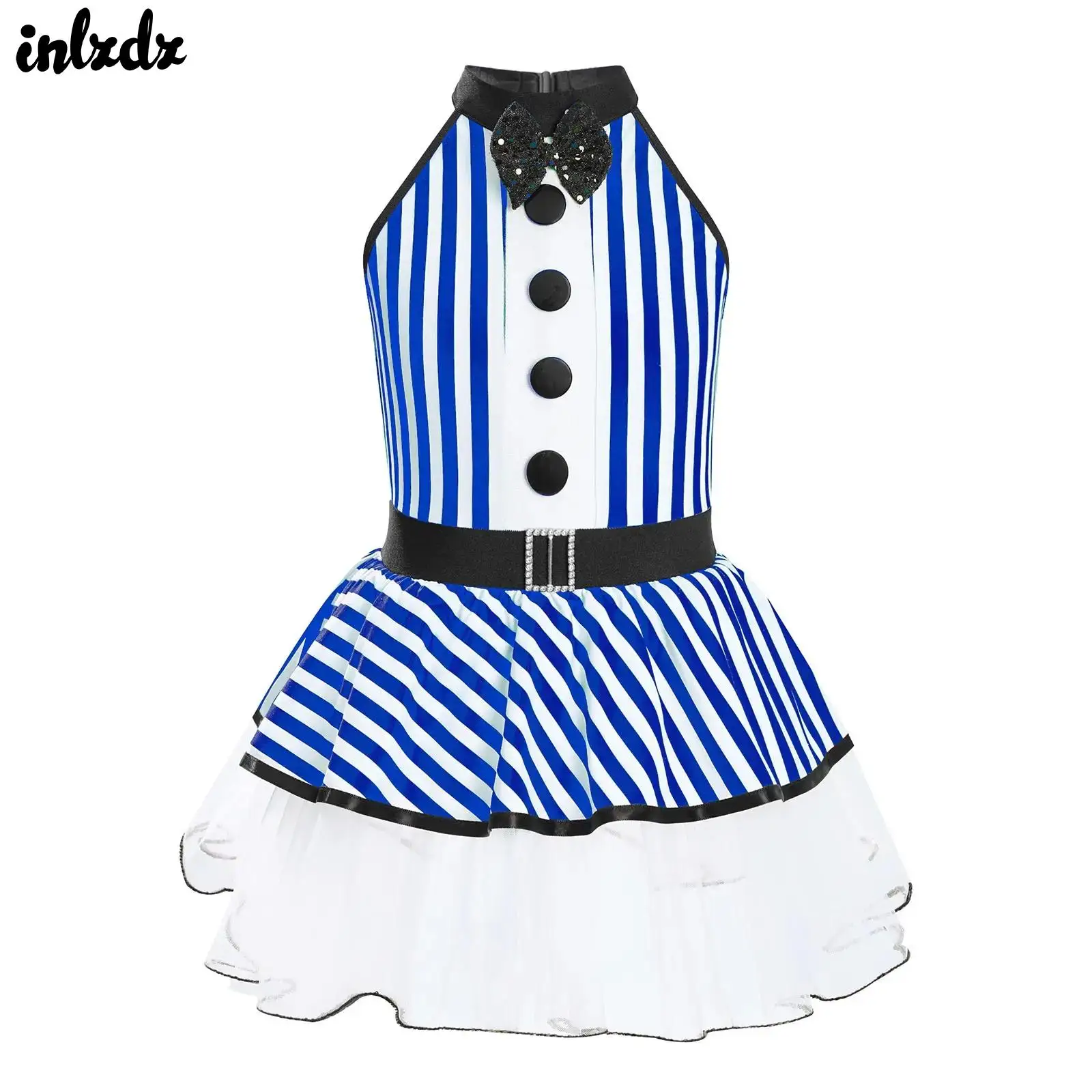 Детский гимнастический трико для девочек, балетный танцевальный костюм, платья-пачки с блестками и бантом, Хэллоуин, карнавальный костюм для вечеринки
Детский гимнастический трико для девочек, балетный танцевальный костюм, платья-пачки с блестками и бантом, Хэллоуин, карнавальный костюм для вечеринки