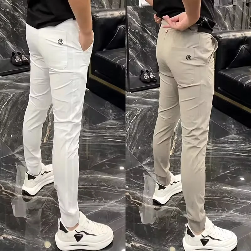 Harajuku Street Fashion Men's Trousers Summer New Business Casual Office Versatile Quick Drying Pencil Pants Male
Harajuku Street Fashion Men's Trousers Summer New Business Casual Office Versatile Quick Drying Pencil Pants Male