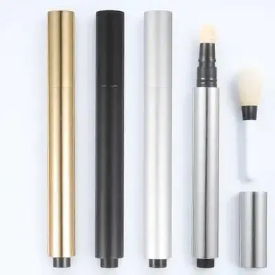 4Pcs Liquid Foundation Tube Portable Empty Concealer Pen for DIY Cream Compact Travel Makeup Container Leak-Proof Aluminum
4Pcs Liquid Foundation Tube Portable Empty Concealer Pen for DIY Cream Compact Travel Makeup Container Leak-Proof Aluminum