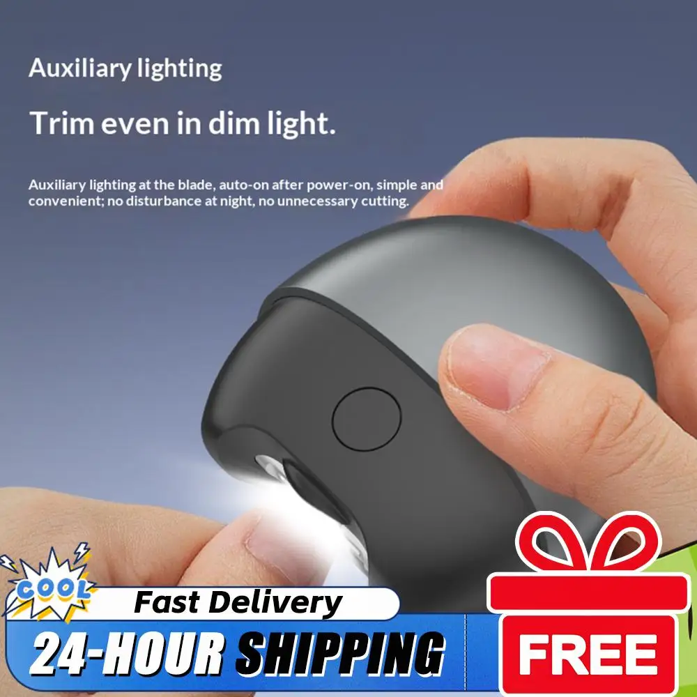 Электрическая автоматическая машинка для стрижки ногтей с подсветкой и отсеком для сбора обрезков, перезаряжаемая, подходит для младенцев, пожилых людей и взрослых.
Электрическая автоматическая машинка для стрижки ногтей с подсветкой и отсеком для сбора обрезков, перезаряжаемая, подходит для младенцев, пожилых людей и взрослых.