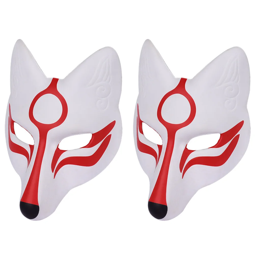 2 White Fox Masks EVA Material Party Accessories Cosplay Animal Face Cover Travel Size Safe Non Toxic Eco Friendly Fancy Dress
2 White Fox Masks EVA Material Party Accessories Cosplay Animal Face Cover Travel Size Safe Non Toxic Eco Friendly Fancy Dress
