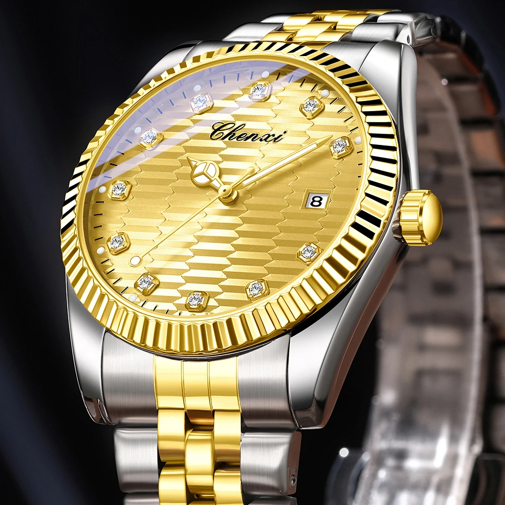 CHENXI автоматические мужские высококачественные роскошные кварцевые часы из нержавеющей стали водонепроницаемые светящиеся механические деловые наручные часы
CHENXI автоматические мужские высококачественные роскошные кварцевые часы из нержавеющей стали водонепроницаемые светящиеся механические деловые наручные часы