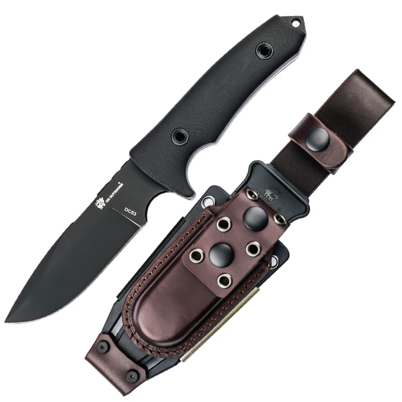 HX Outdoors DC53 Fulltang Tactical Knife ,Logging Camping Hunting Knife,Survival premium knife G10/Wood Handle Dropshipping
HX Outdoors DC53 Fulltang Tactical Knife ,Logging Camping Hunting Knife,Survival premium knife G10/Wood Handle Dropshipping