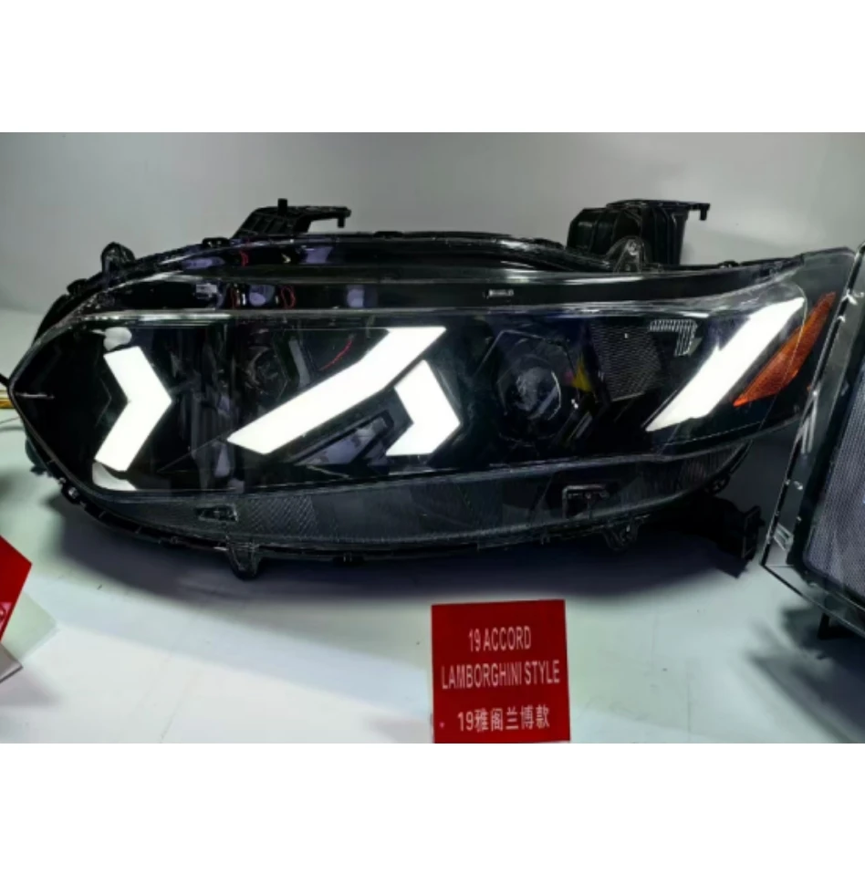 Headlamp for Honda 2019 ACCORD LAMBORGHINI STYLE
Headlamp for Honda 2019 ACCORD LAMBORGHINI STYLE