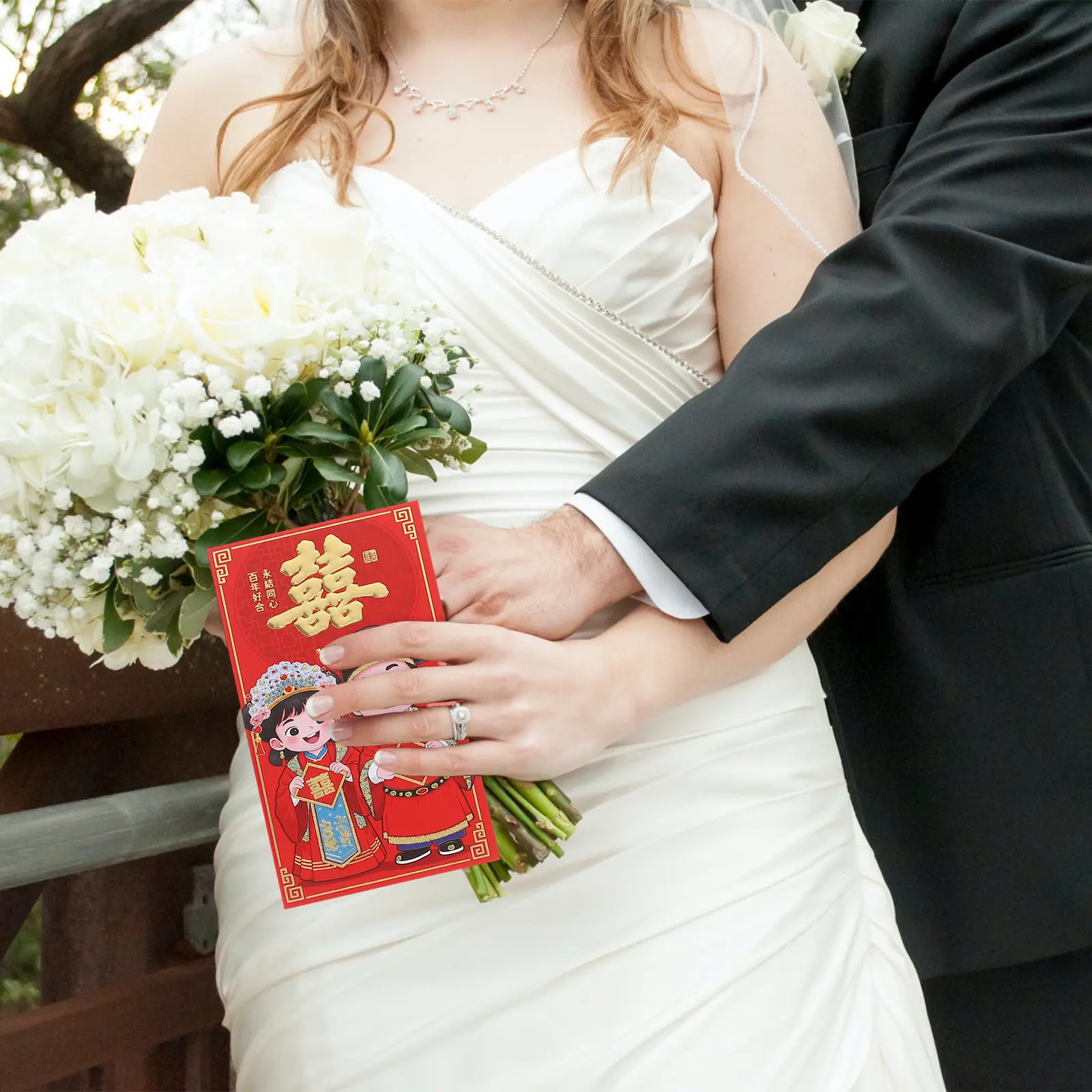 6Pcs Red Envelopes for Wedding Chinese Money Envelopes Elegant Modern Traditional Design Spacious Interior Cash Gift Holder
6Pcs Red Envelopes for Wedding Chinese Money Envelopes Elegant Modern Traditional Design Spacious Interior Cash Gift Holder