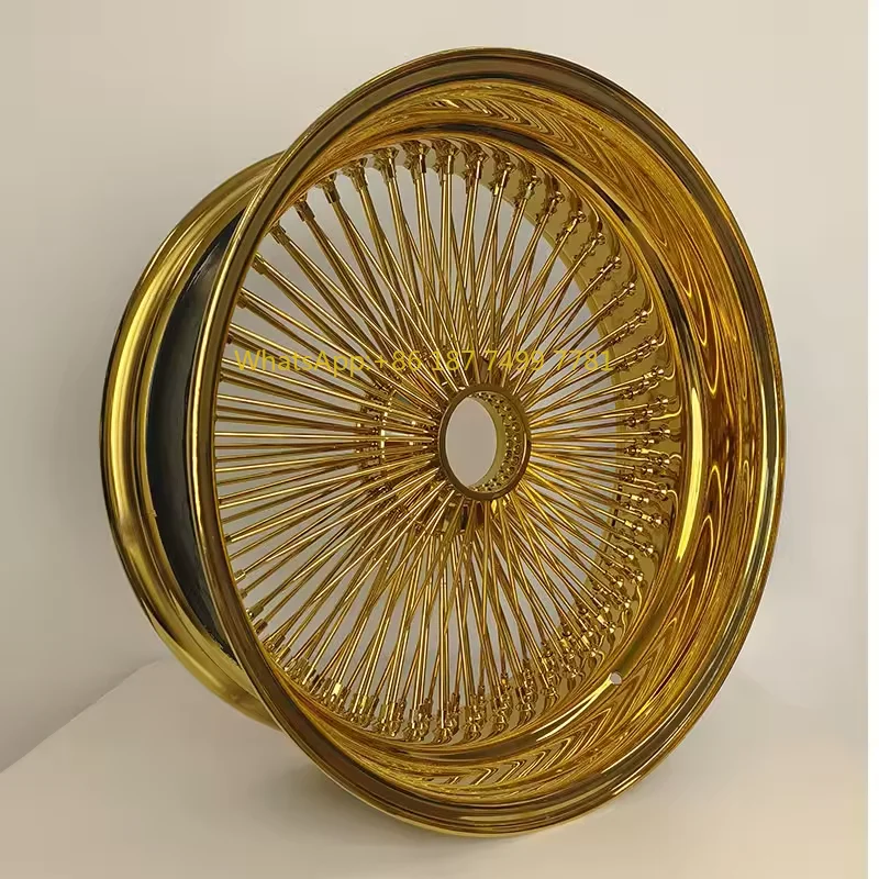 Практичные горячие продажи проволочных колес, стальные диски на заказ, колеса 13, 14, 15, 16, 17, 18, 20, 22-дюймовый золотой обод для классического автомобиля
Практичные горячие продажи проволочных колес, стальные диски на заказ, колеса 13, 14, 15, 16, 17, 18, 20, 22-дюймовый золотой обод для классического автомобиля