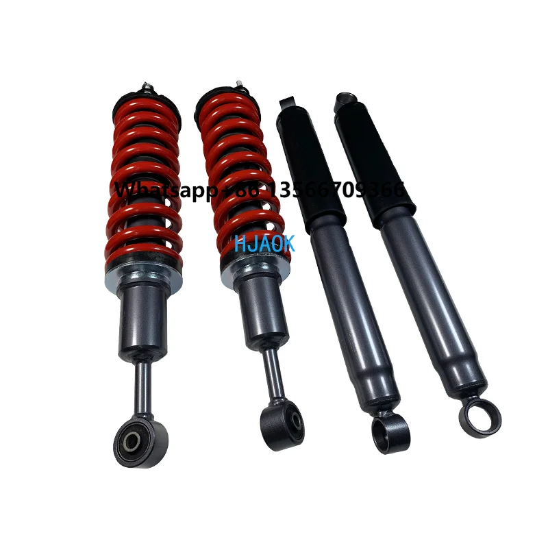 Upgraded Front and Rear Spiral Shock Absorbers for Off-road Modification Bolded and Raised by 2 Inches for Hilux / RVEO
Upgraded Front and Rear Spiral Shock Absorbers for Off-road Modification Bolded and Raised by 2 Inches for Hilux / RVEO