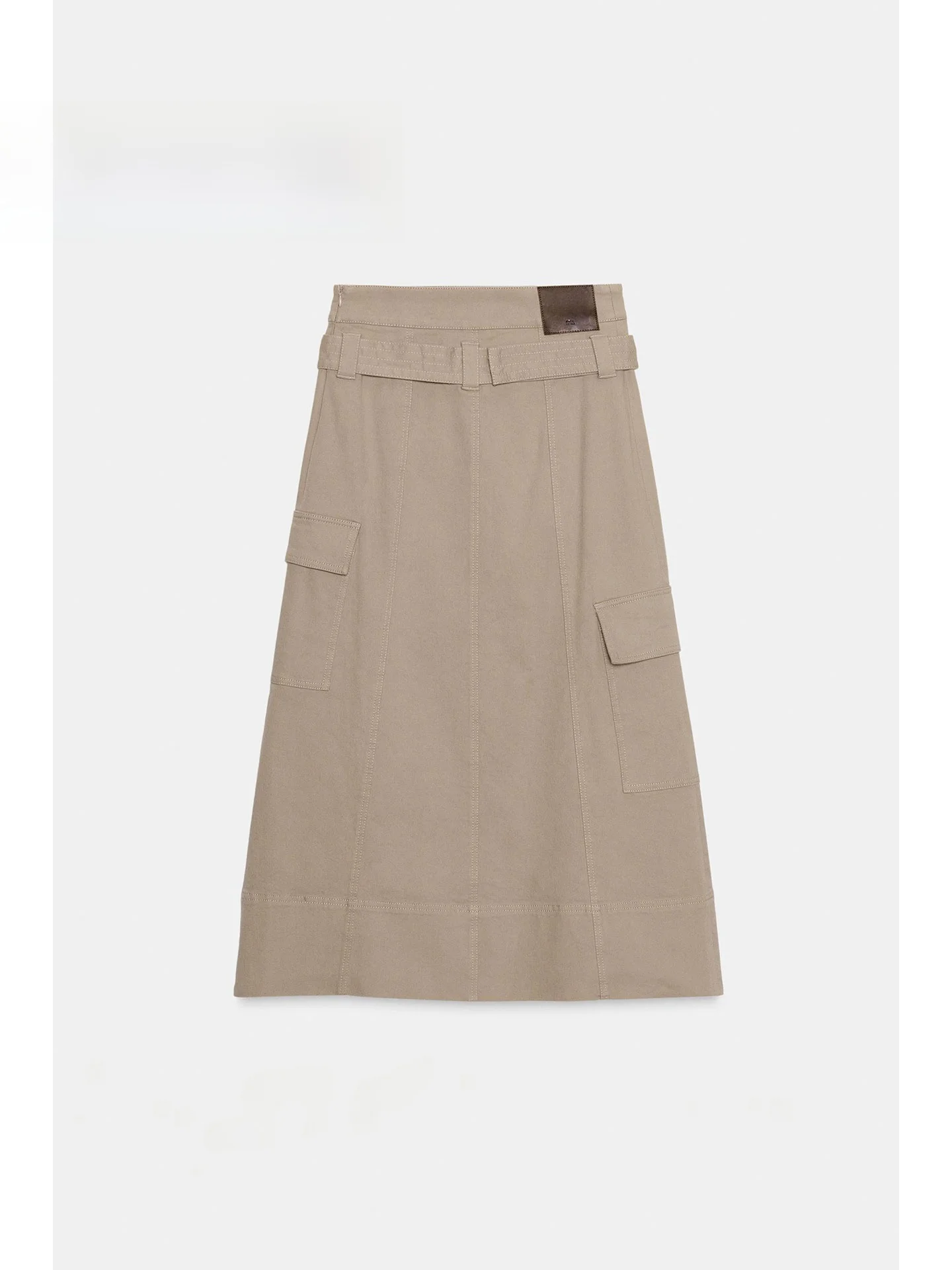 Winter 2025 Casual American Sle A-Line Midi Skirt with Belt Workwear Slimming High Waist ket Design Ladies Skirt
Winter 2025 Casual American Sle A-Line Midi Skirt with Belt Workwear Slimming High Waist ket Design Ladies Skirt