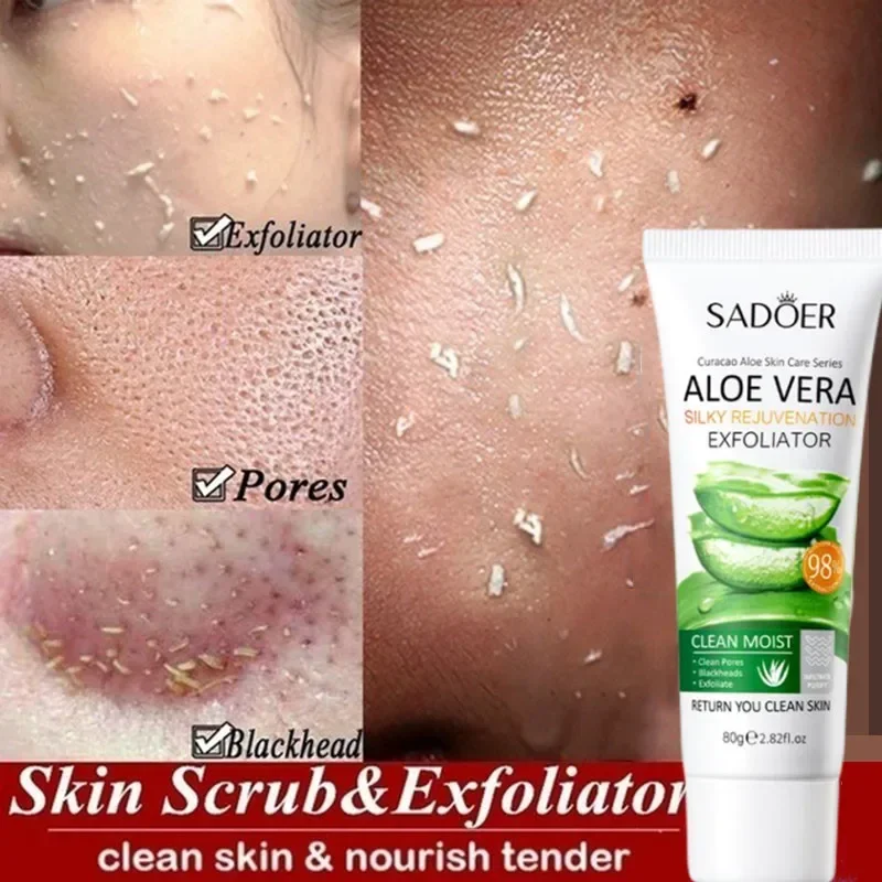 80g Natural Body Smooth Whitening Aloe Dead Skin Removal Cream Deep Exfoliator Scrub Cleansing Peeling Gel
80g Natural Body Smooth Whitening Aloe Dead Skin Removal Cream Deep Exfoliator Scrub Cleansing Peeling Gel