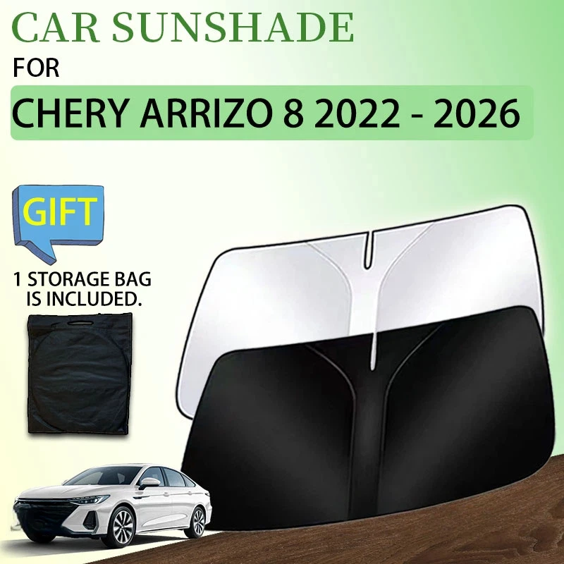 Sunshade For Chery Arrizo 8Pro Body Kit 2022 - 2026 PHEV 2025 Ultimate SE Accessorie Front Window Sun Protector UV Storage Part
Sunshade For Chery Arrizo 8Pro Body Kit 2022 - 2026 PHEV 2025 Ultimate SE Accessorie Front Window Sun Protector UV Storage Part