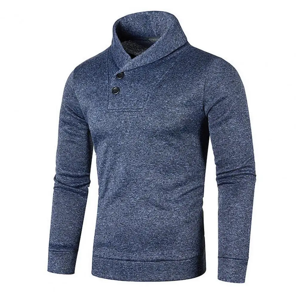 Half Turtleneck Men's Sweater Button Neck Warm Slim Fit Thick Sweatshirts Breathable Autumn Winter Casual Long Sleeve Pullover
Half Turtleneck Men's Sweater Button Neck Warm Slim Fit Thick Sweatshirts Breathable Autumn Winter Casual Long Sleeve Pullover