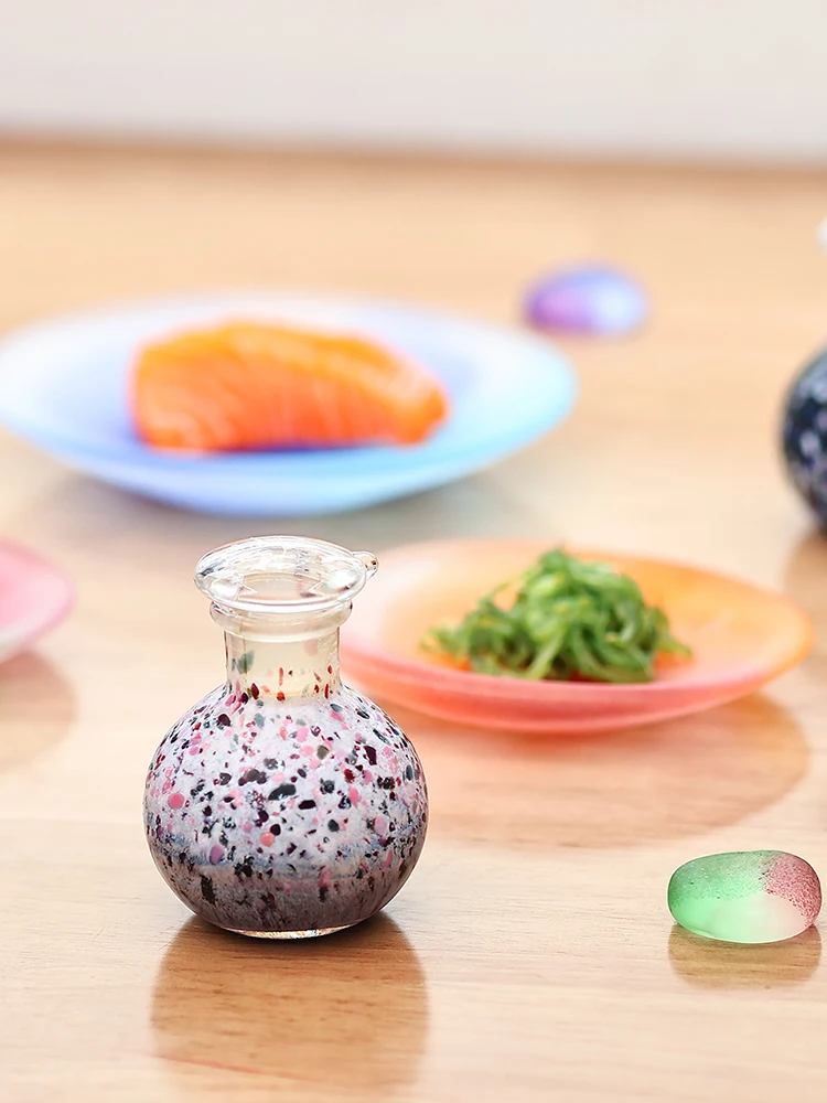 Leakproof Seasoning Bottle Japanese Sle Kitchen Storage Vase Glass Material for General Use with Capaci 00mL And below
Leakproof Seasoning Bottle Japanese Sle Kitchen Storage Vase Glass Material for General Use with Capaci 00mL And below