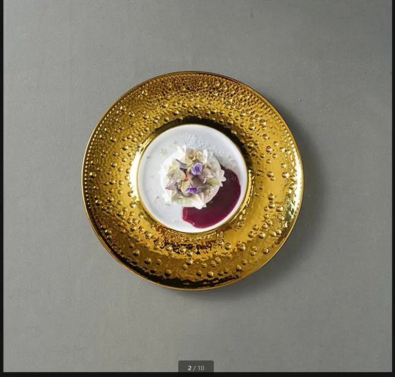 Meteorite ceramic tableware Dinner plate Fruit plates Salad bowl Cold dishes Western steak Sashimi disc Dessert
Meteorite ceramic tableware Dinner plate Fruit plates Salad bowl Cold dishes Western steak Sashimi disc Dessert