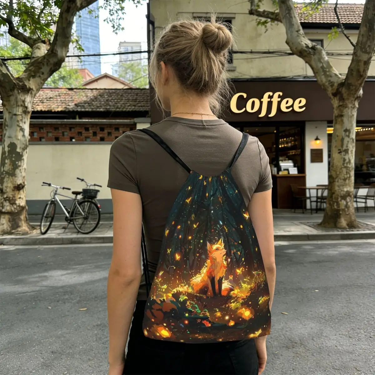 Mysterious And Dreamlike Red Fox Backpacks Multi-function Drawstring Bundle Pocket Sundries Bag Book Bags for Man Woman School
Mysterious And Dreamlike Red Fox Backpacks Multi-function Drawstring Bundle Pocket Sundries Bag Book Bags for Man Woman School