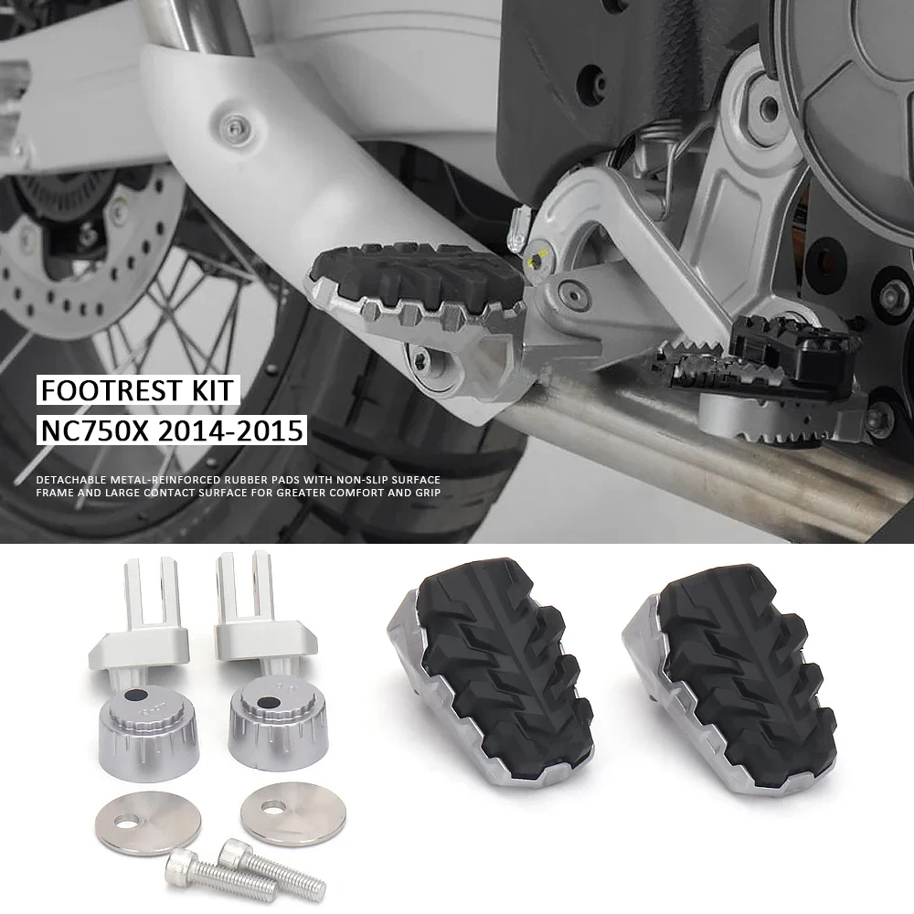 For HONDA NC750X NC750 2014 2015 Accessories Motorcycle CNC Foot Pegs Pedals Footrest Kit NC 750 X NC 750X
For HONDA NC750X NC750 2014 2015 Accessories Motorcycle CNC Foot Pegs Pedals Footrest Kit NC 750 X NC 750X