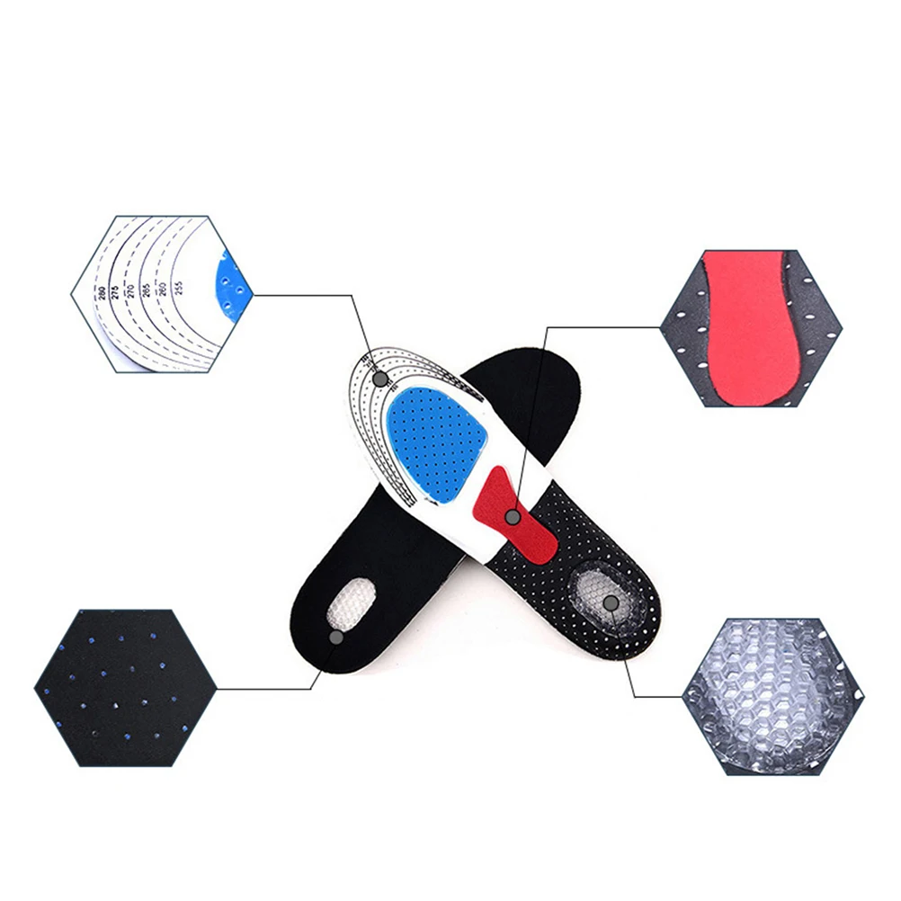 Deodorant Insoles Gel Absorbing Silicone Cushioning Full Foot Ultra Thin Comfort Support Reduces Pressure Keeps Cool Less Odor
Deodorant Insoles Gel Absorbing Silicone Cushioning Full Foot Ultra Thin Comfort Support Reduces Pressure Keeps Cool Less Odor