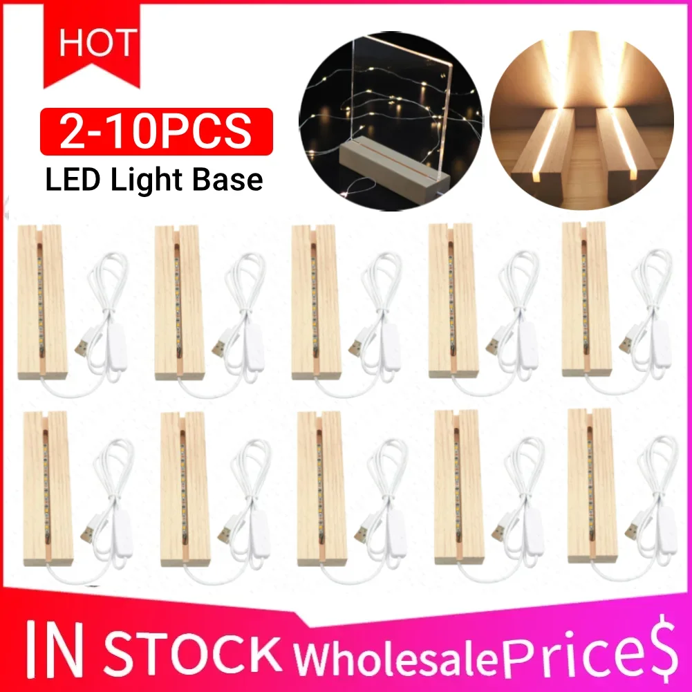 2-10pcs LED Wood Light Display Crystal Wooden USB Lighted Base Stand Acrylic Light Plate Base Wooden Base for Resin Art Lights
2-10pcs LED Wood Light Display Crystal Wooden USB Lighted Base Stand Acrylic Light Plate Base Wooden Base for Resin Art Lights