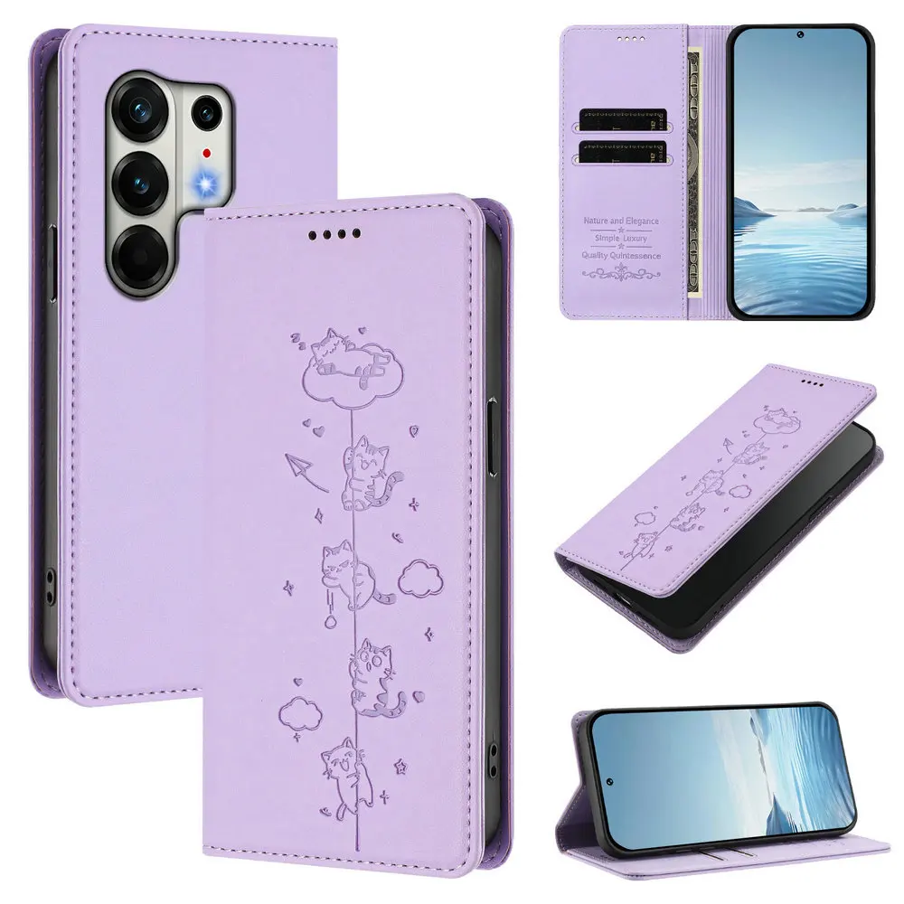 Чехол-бумажник из тисненой кожи с RFID-защитой для Tecno Camon 50 Pro 2026, магнитный чехол для Tecno Camon 40 Premier, Camon 50, 40 Pro
Чехол-бумажник из тисненой кожи с RFID-защитой для Tecno Camon 50 Pro 2026, магнитный чехол для Tecno Camon 40 Premier, Camon 50, 40 Pro