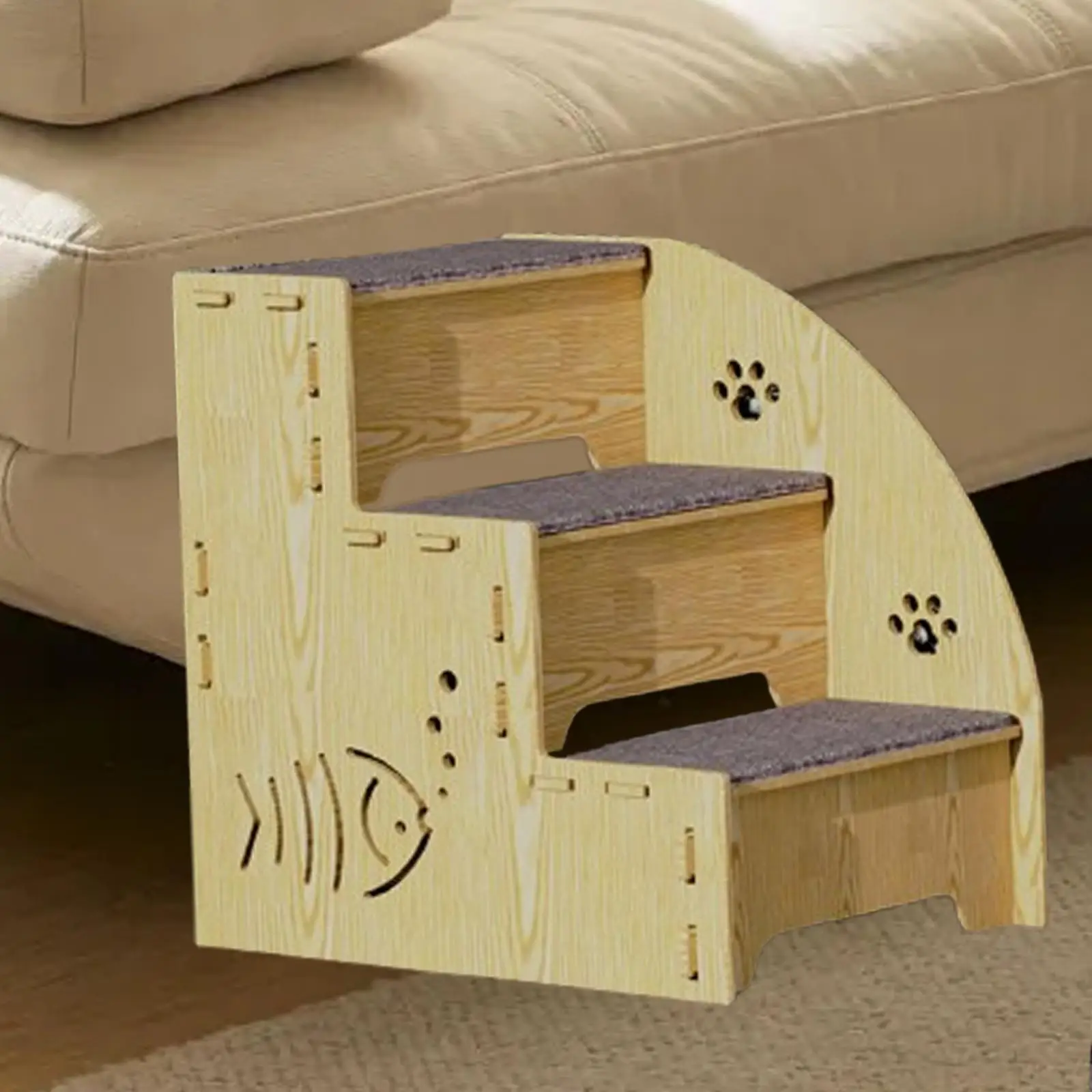 Pet Dog Stair Ladder Pets Cat House 3 Steps Anti Slip Portable Dog Stairs Steps
Pet Dog Stair Ladder Pets Cat House 3 Steps Anti Slip Portable Dog Stairs Steps