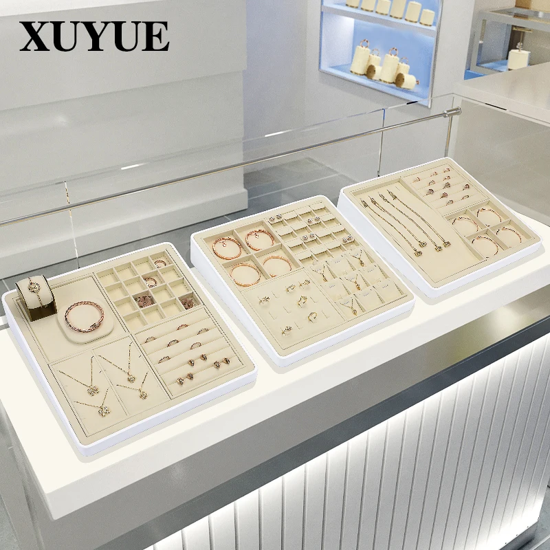 Baked lacquer microfiber jewelry swing plate necklace ring earring display jewelry tray props jewelry viewing tray
Baked lacquer microfiber jewelry swing plate necklace ring earring display jewelry tray props jewelry viewing tray