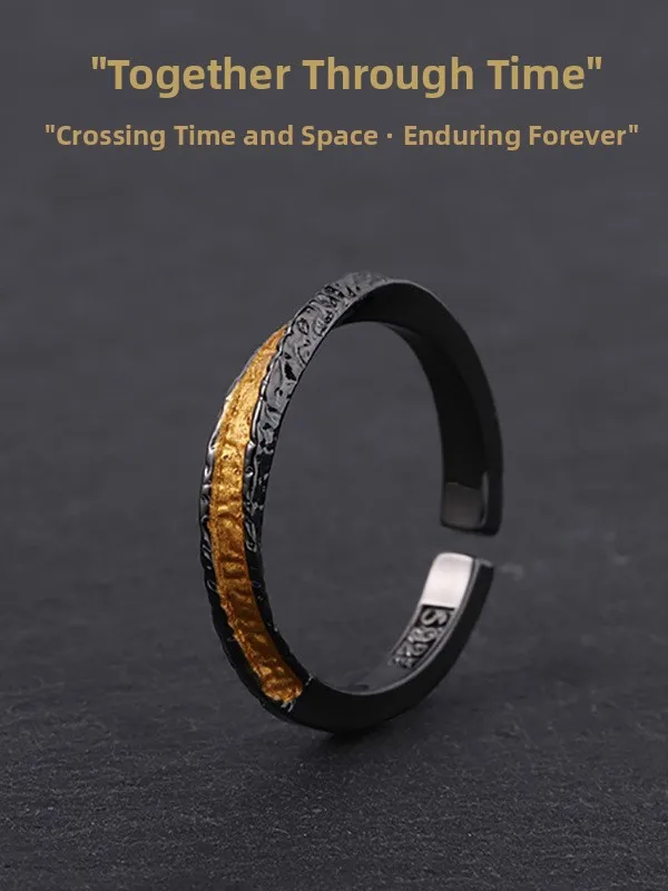 Retro Creative Men's Ring Black Mobius Ring Simple Luxury Original Design High-End Feeling Ring for Daily Wear Adult Unisex
Retro Creative Men's Ring Black Mobius Ring Simple Luxury Original Design High-End Feeling Ring for Daily Wear Adult Unisex