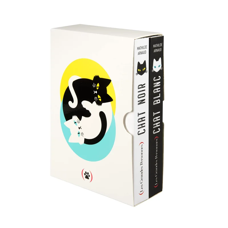 COFFRET CHAT NOIR CHAT BLANC Mathilde Arnaud Grandes Personnes 9782361936778 Book
COFFRET CHAT NOIR CHAT BLANC Mathilde Arnaud Grandes Personnes 9782361936778 Book