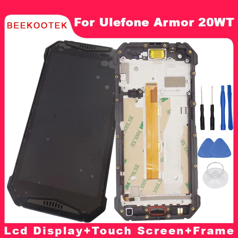 New Original Ulefone Armor 20WT LCD Display Touch Screen With Frame Assembly Accessories For Ulefone Armor 20WT Smart Phone
New Original Ulefone Armor 20WT LCD Display Touch Screen With Frame Assembly Accessories For Ulefone Armor 20WT Smart Phone