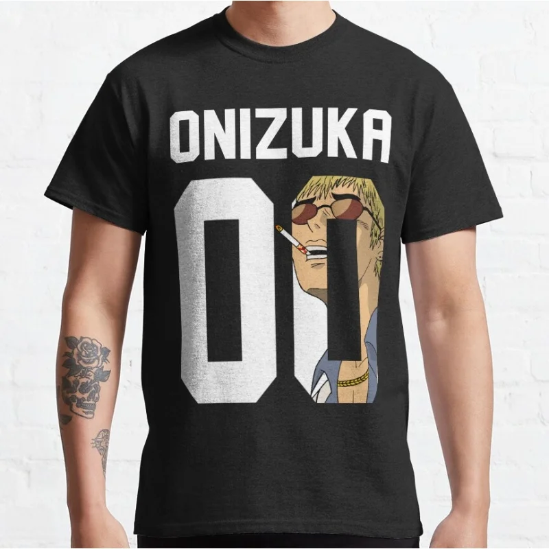 1114 Great Teacher Onizuka Anime Gift t shirt 100% cotton print clothing Manga GTO Graphic Tee Y2K clothes Large size Tops S-6XL
1114 Great Teacher Onizuka Anime Gift t shirt 100% cotton print clothing Manga GTO Graphic Tee Y2K clothes Large size Tops S-6XL