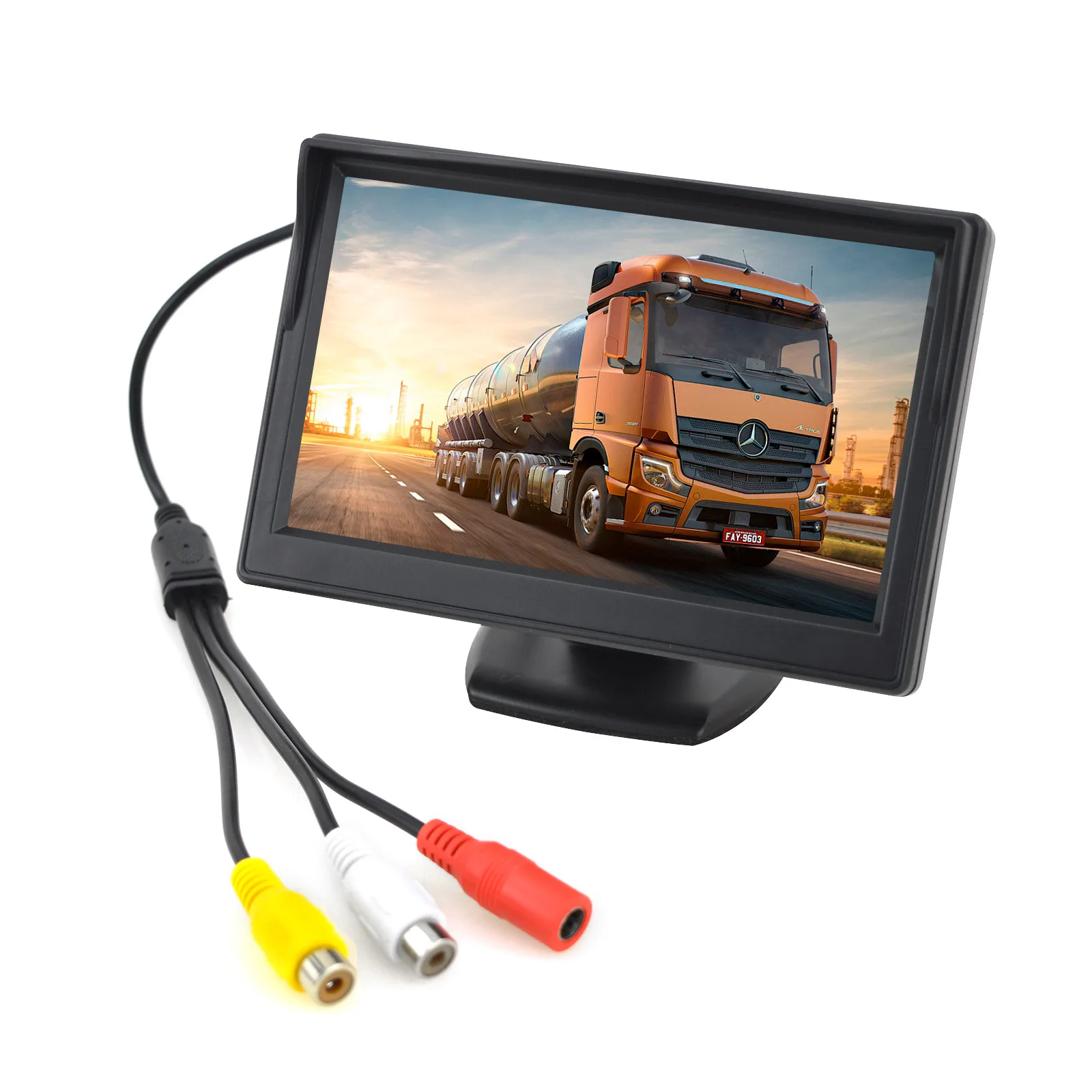 5inch HD IPS Screen TFT LCD Monitor with 2 Way Video Input Fit for Car Reverse Rear View Backup Camera DVD VCD
5inch HD IPS Screen TFT LCD Monitor with 2 Way Video Input Fit for Car Reverse Rear View Backup Camera DVD VCD
