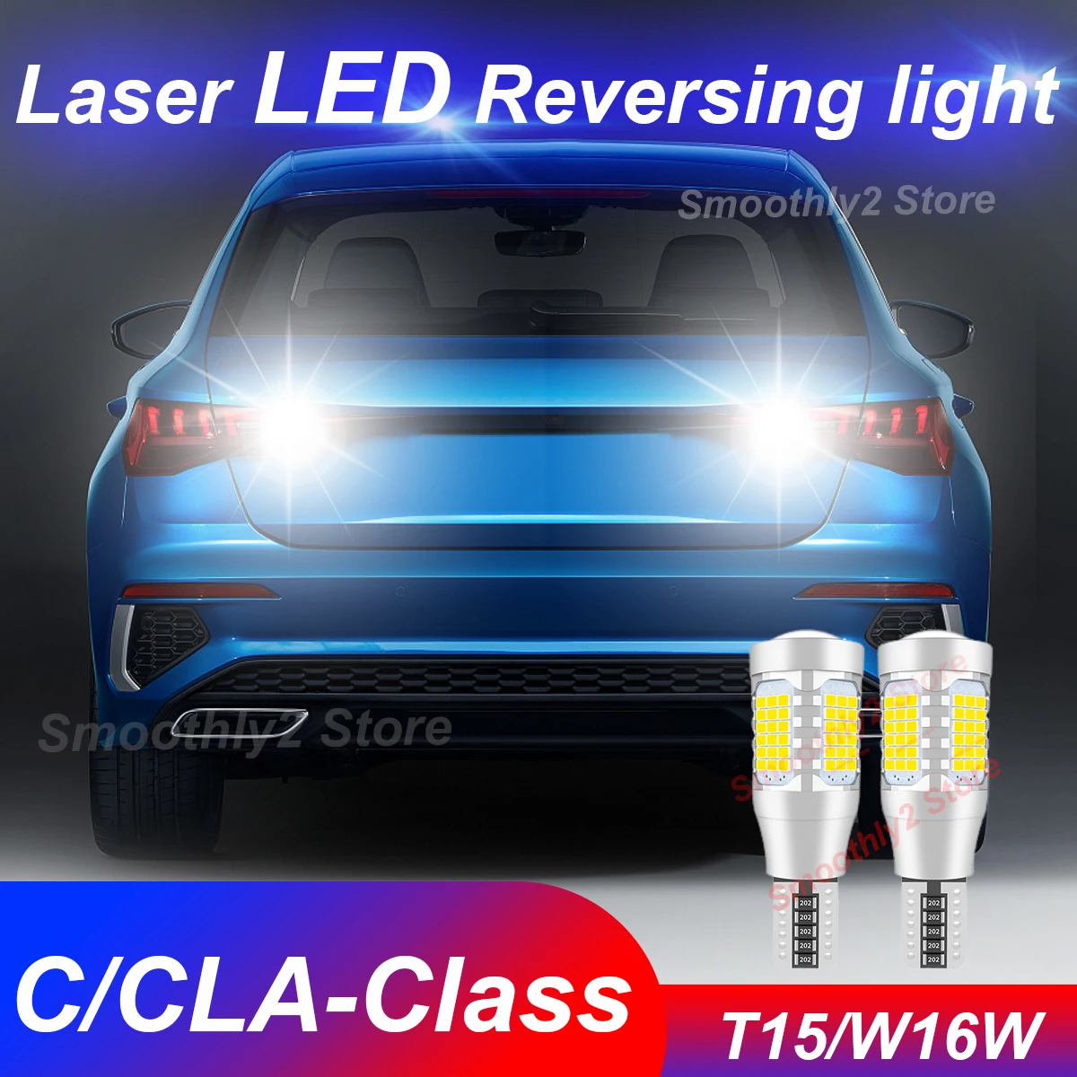 2pcs W16W LED Reverse Lights Blubs T15 signal light For Mercedes-Benz CLA-Class W205 C-Class C117 CLS-Class X218 Car Accessories
2pcs W16W LED Reverse Lights Blubs T15 signal light For Mercedes-Benz CLA-Class W205 C-Class C117 CLS-Class X218 Car Accessories