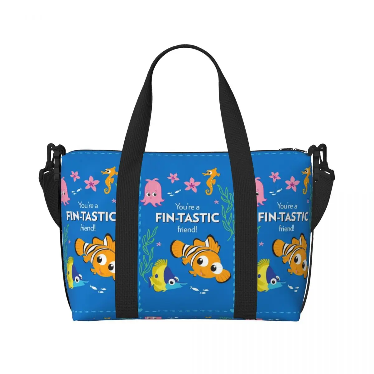 Сумка-шоппер Custom Finding Nemo для покупок, женская, большая вместимость, для спортзала, пляжа, путешествий
Сумка-шоппер Custom Finding Nemo для покупок, женская, большая вместимость, для спортзала, пляжа, путешествий
