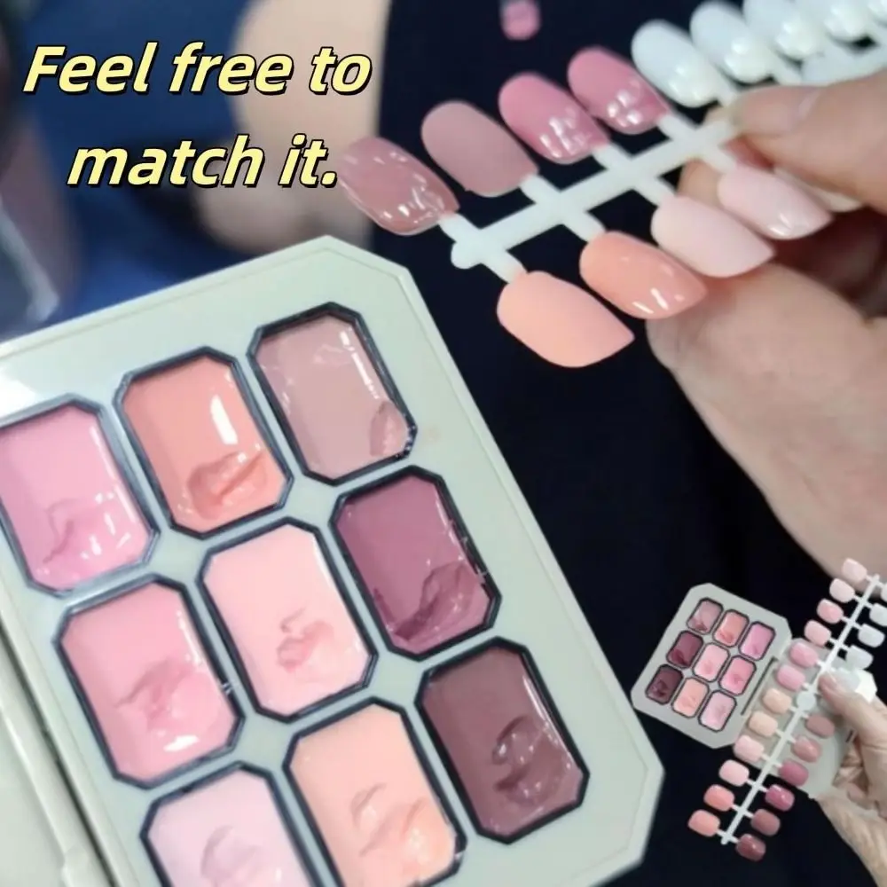 3 г * 9 цветов, универсальный кремовый красочный набор лаков для ногтей, летние цвета, девять квадратных сеток, однотонная палитра для ногтей, долговечный лак для ногтей
3 г * 9 цветов, универсальный кремовый красочный набор лаков для ногтей, летние цвета, девять квадратных сеток, однотонная палитра для ногтей, долговечный лак для ногтей