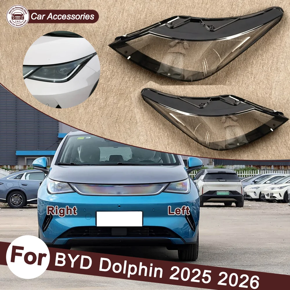 Front Headlight Cover Transparent Lamp Shade Headlamp Lamp Shell Replace Original Lampshade Plexiglass For BYD 2025 2026 Dolphin
Front Headlight Cover Transparent Lamp Shade Headlamp Lamp Shell Replace Original Lampshade Plexiglass For BYD 2025 2026 Dolphin