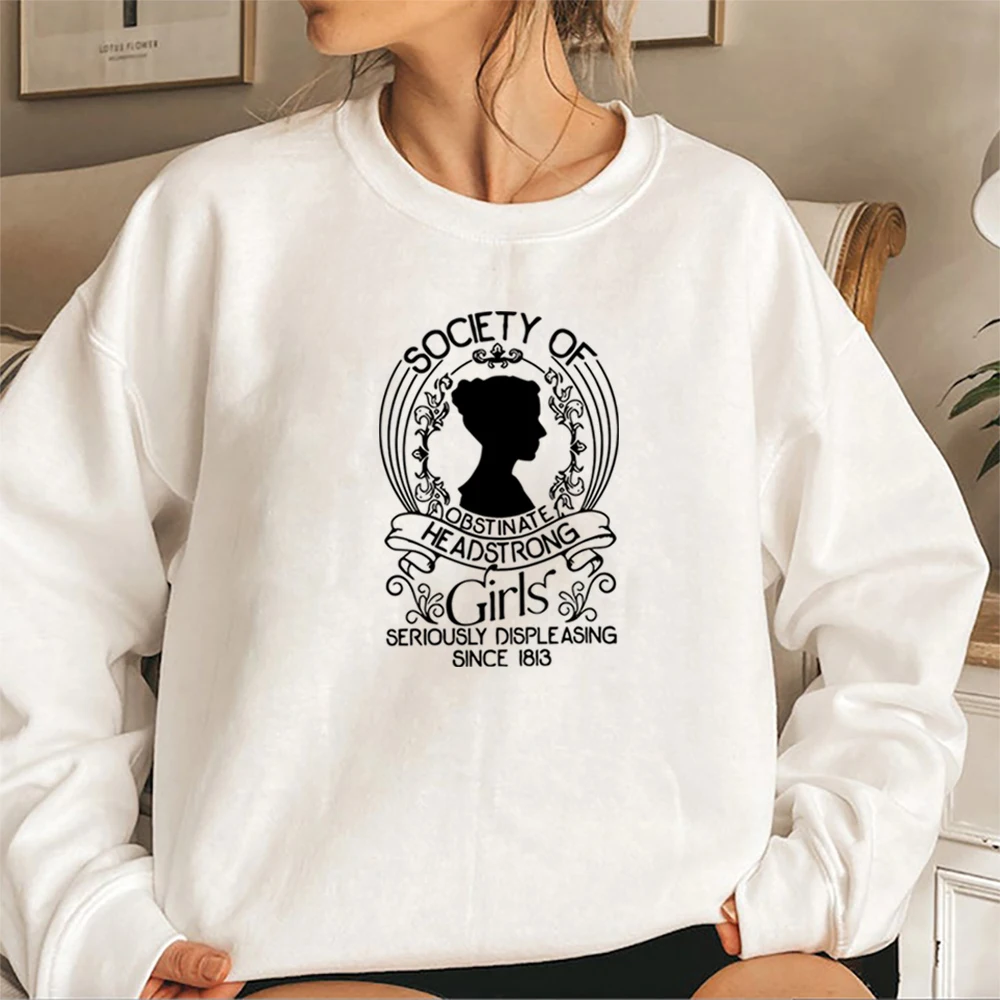 2025 Jane Austen Sweatshirt Society of Obstinate Headstrong Girls Hoodie Pride and Prejudice Sweater Jane Austen Sweatshirts
2025 Jane Austen Sweatshirt Society of Obstinate Headstrong Girls Hoodie Pride and Prejudice Sweater Jane Austen Sweatshirts