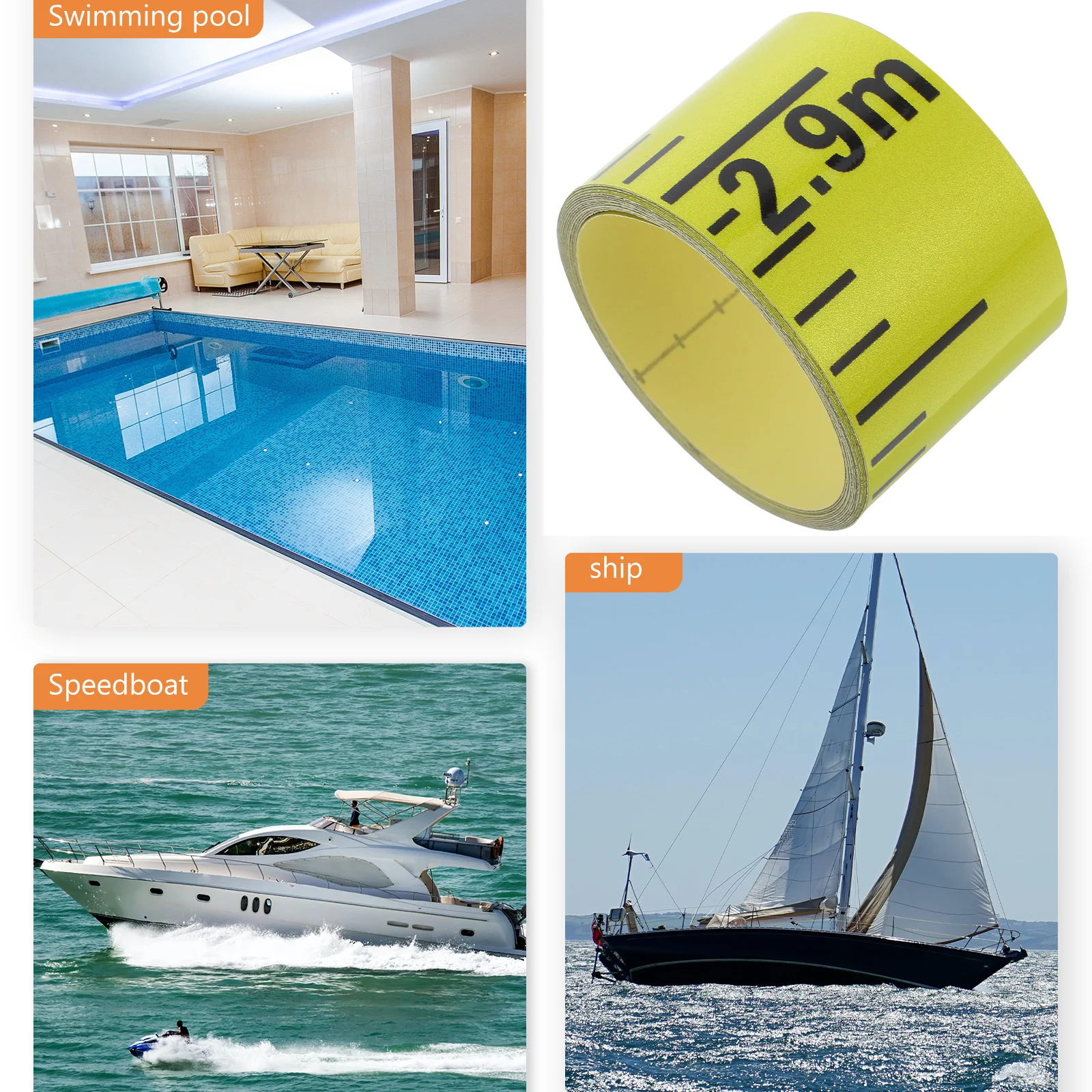 Water Level Scale Sticker with Pool Stickers Self Adhesive Measure Tape Label Yellow Tank Indicator
Water Level Scale Sticker with Pool Stickers Self Adhesive Measure Tape Label Yellow Tank Indicator