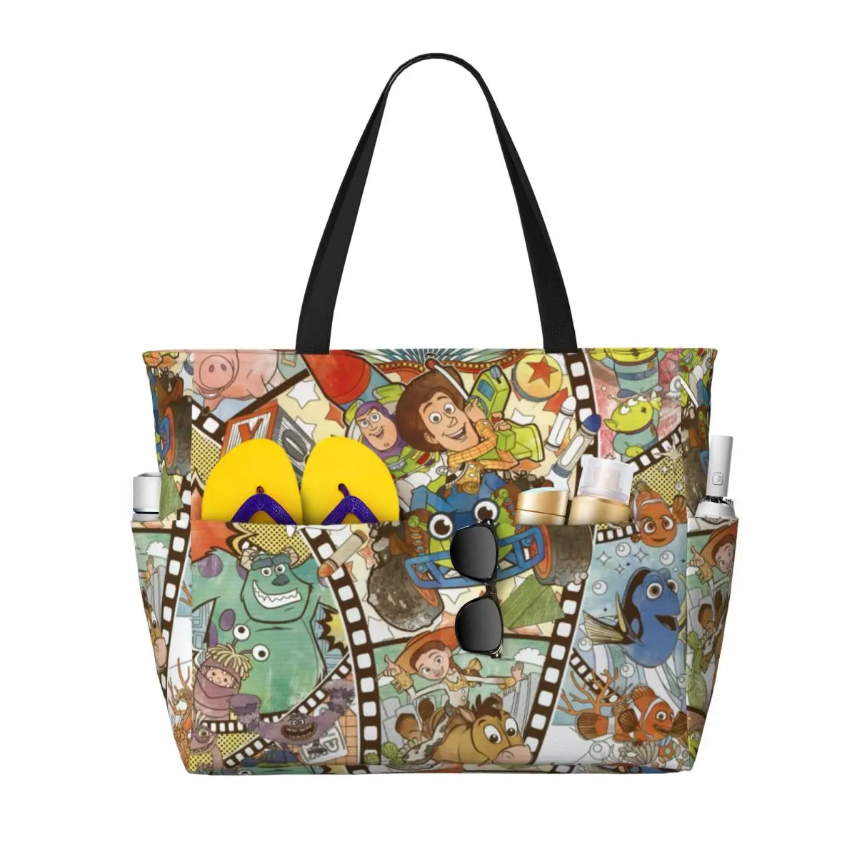 Custom Toy Story Nemo Monsters Groceries Shopping Tote Bags Women Big Capacity Cartoon Beach Gym Travel Bags
Custom Toy Story Nemo Monsters Groceries Shopping Tote Bags Women Big Capacity Cartoon Beach Gym Travel Bags