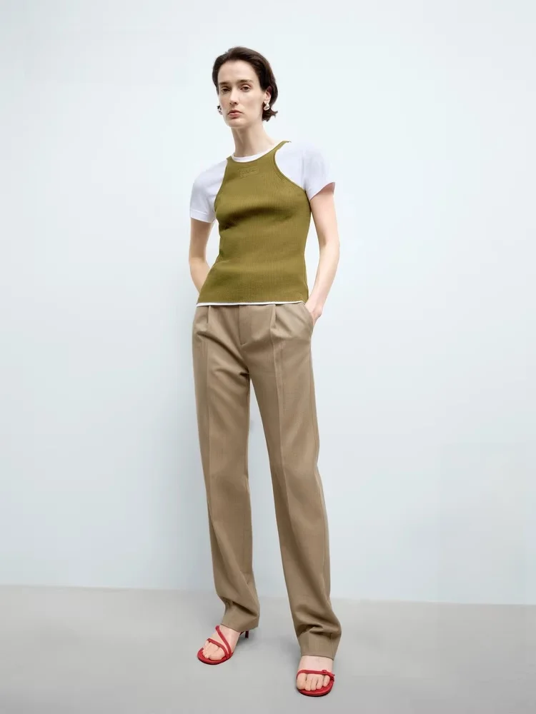 Elite Wardrobe Series Spring New Straight Leg Woolen Suit Pants EBEPAT002 Casual Long Trousers l Waist Fit
Elite Wardrobe Series Spring New Straight Leg Woolen Suit Pants EBEPAT002 Casual Long Trousers l Waist Fit
