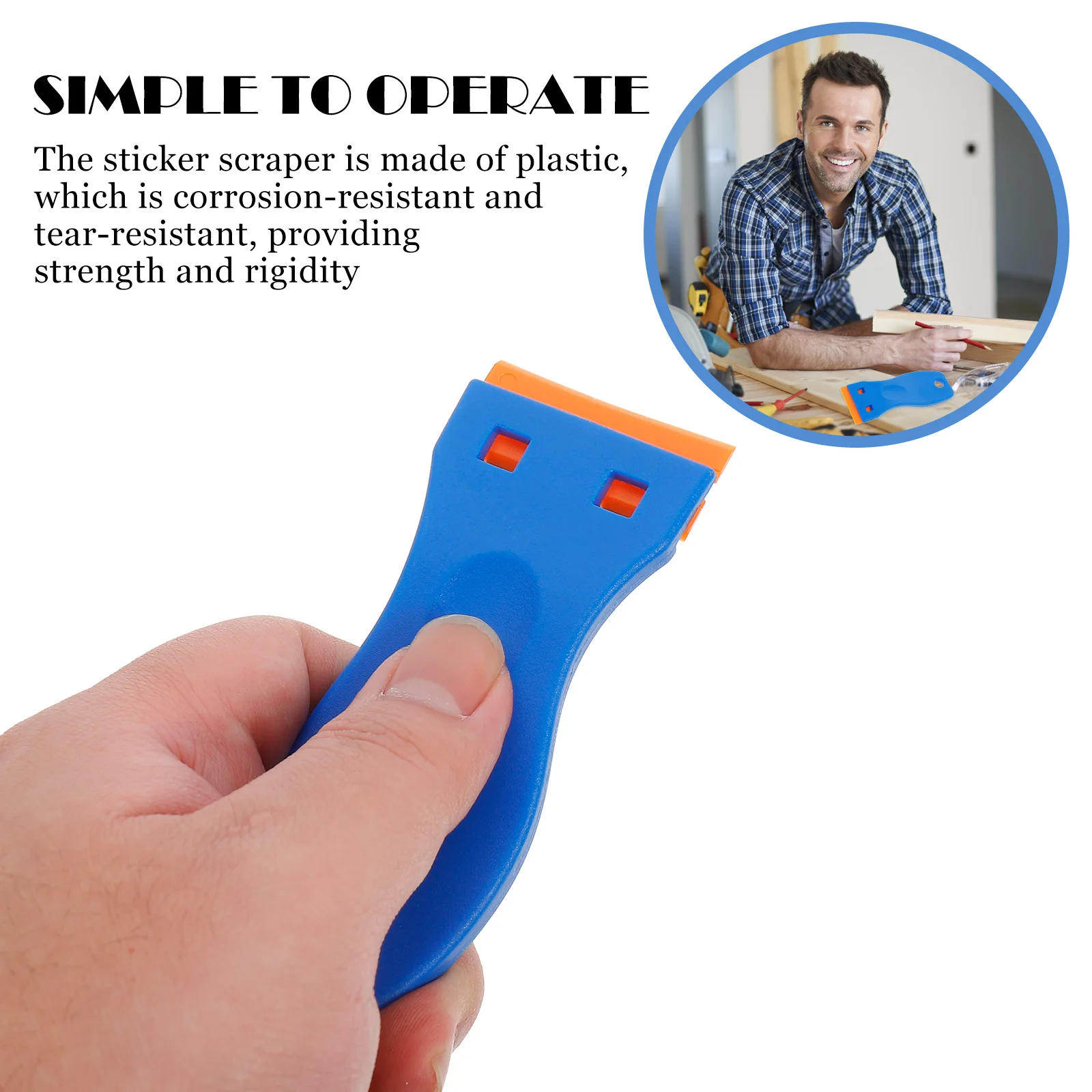 Glue Removal Cleaning Shovel Blade Decal Remover Tool Multifunction Sticker Adhesive Plastic
Glue Removal Cleaning Shovel Blade Decal Remover Tool Multifunction Sticker Adhesive Plastic