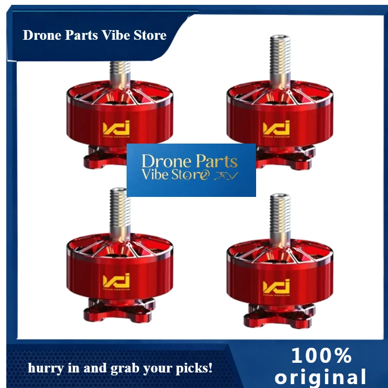Drone Parts4pcs VCI Vulcan 2207 LT 2160KV FAI World Champion Motor Green Red Low Heat 14524RPM 24V Drone Racing Motor
Drone Parts4pcs VCI Vulcan 2207 LT 2160KV FAI World Champion Motor Green Red Low Heat 14524RPM 24V Drone Racing Motor
