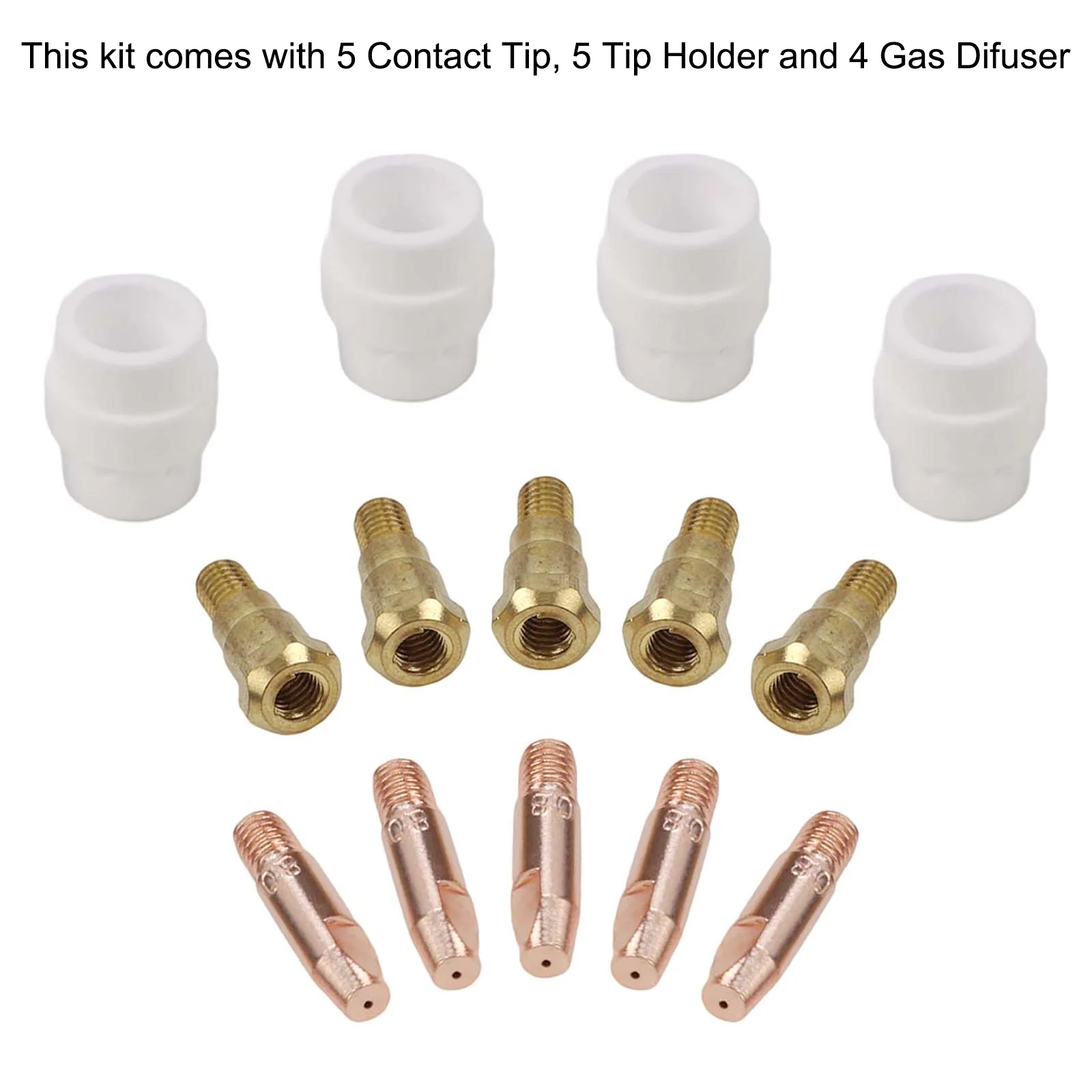 Brand New Contact Tip Welding Tools 0.8mm 14pcs/set Easy Installation For Binzel 24KD MIG For Binzel 24KD MIG Torch
Brand New Contact Tip Welding Tools 0.8mm 14pcs/set Easy Installation For Binzel 24KD MIG For Binzel 24KD MIG Torch