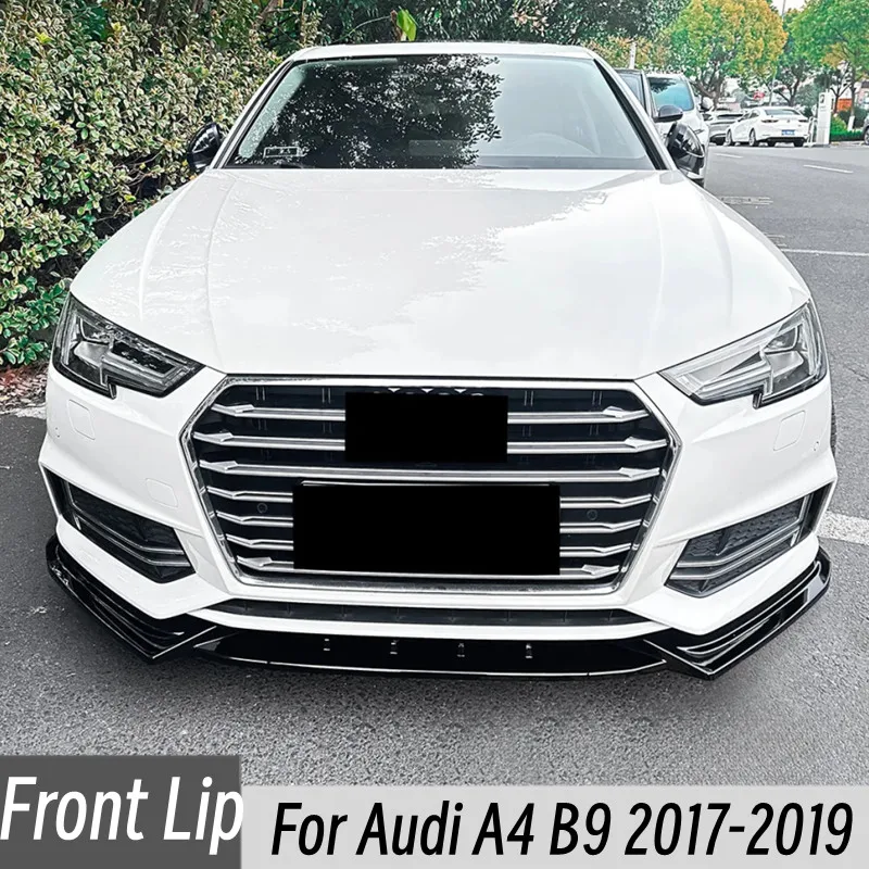 For Audi A4 B9 2017-2019 High Quality ABS Plastic Car Front Bumper Lip Spoiler Body Kit Protector Guard Exterior Accessori
For Audi A4 B9 2017-2019 High Quality ABS Plastic Car Front Bumper Lip Spoiler Body Kit Protector Guard Exterior Accessori