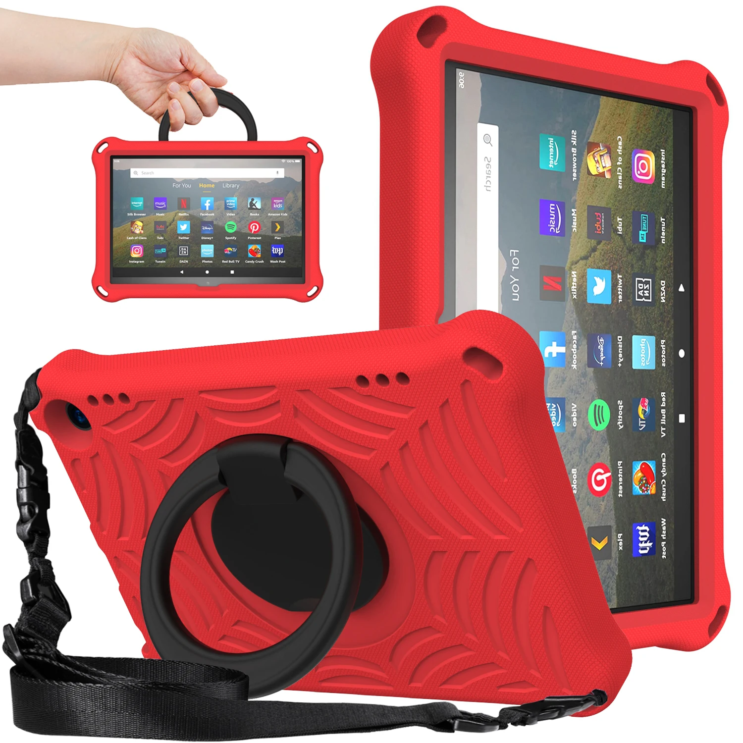 Вращающаяся вспышка из ЭВА для Amazon Fire HD8 Plus 2020 10th 2022 12th подставка чехол для планшета ударопрочный с ручкой зажим на плечо Забавный
Вращающаяся вспышка из ЭВА для Amazon Fire HD8 Plus 2020 10th 2022 12th подставка чехол для планшета ударопрочный с ручкой зажим на плечо Забавный