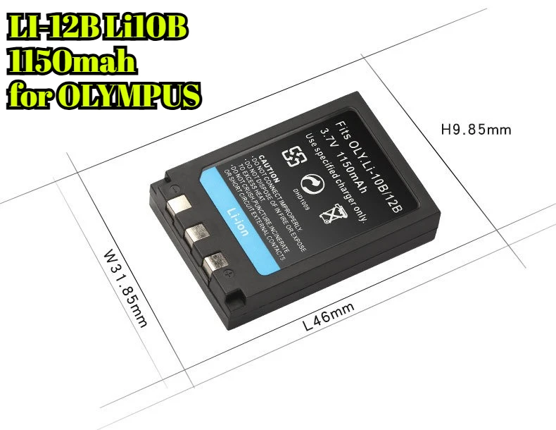 Аккумулятор LI12B LI10B большой емкости 1150 мАч для OLYMPUS U300 U400 U410 FE100 FE110 FE120 FE200 FE115
Аккумулятор LI12B LI10B большой емкости 1150 мАч для OLYMPUS U300 U400 U410 FE100 FE110 FE120 FE200 FE115