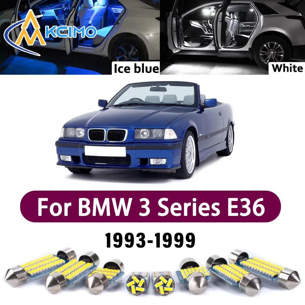 High-Quality Light Bulb For BMW 3 Series E36 Convertible 1993-1999 LED Interior Trunk Reading Mirror Error-Free Safer Lights
High-Quality Light Bulb For BMW 3 Series E36 Convertible 1993-1999 LED Interior Trunk Reading Mirror Error-Free Safer Lights